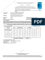 Dados Do Instrumento e Solicitante:: Calibrador Tampão Roscado Cônico