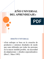 Diseño Universal Del Aprendizaje