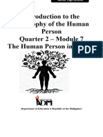 Lesson 7 - HUMAN PERSON IN SOCIETY