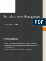 Unit 1 - Introduction To Management