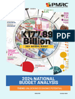 PMRC National Budget Analysis 2024