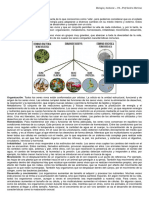 Biología y Ambiente Seres Vivos y Biosfera