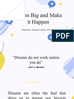 12 Dream Big and Make It Happen