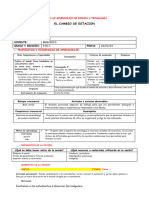 El Cambio de Estacion: Datos Informativos