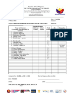 Grade Sheet Form - Philo 2