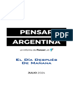 Informe Fundación Pensar 