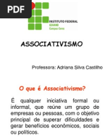 Associativismo - Aula I