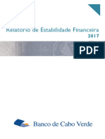 Relatório de Estabilidade Financeira 2017 - 23 de Julho de 2018