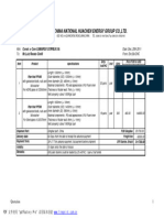 Quotation of Dredging Pipe Float From CHC CHINA-2011-12-20