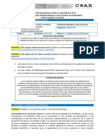 Diseño Metodológico para El Aprendizaje N°14 Condiciones Que Dieron Origen A Los Estados Autoritarios. Caso Cubano Y Chileno