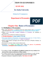 Chap I Basics of Economics