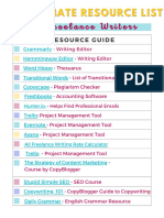 The Ultimate Resources For Freelance Writers