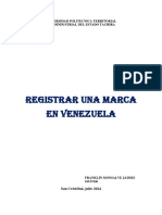 Registrar Una Marca en Venezuela