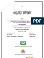 Comparitive Study of Hdfc-Slic and Icici Prudential Life Insurance Company Limited