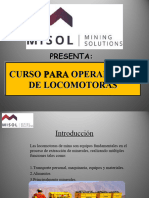 Curso para Operadores de Locomotora