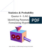 LAG 4 Identifying Parameter and Formulating Hypothesis