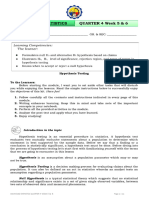 AStat Module - Q4 W5 and W6