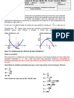 Função 2° Grau Exercício e Explicação