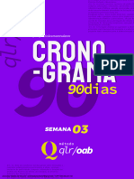 Cronograma QLR 90D - Semana 3