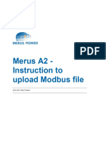 Merus A2 - Instruction To Upload Modbus File