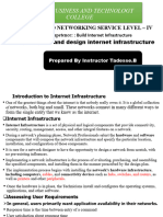 Unit One Plan and Design Internet Infrastructure