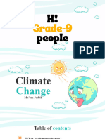 Climate Change Lesson