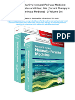 Fanaroff and Martin's Neonatal-Perinatal Medicine: Diseases of The Fetus and Infant, 10e (Current Therapy in Neonatal-Perinatal Medicine) - 2-Volume Set. 10th Edition. ISBN 1455756172, 978-1455756179