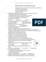 Plus 2 Bio - Reproduction in Flowering Plants