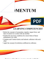 Momentum, Impulse and Center of Mass