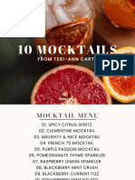 10 Mocktail Recipes From Teri-Ann Carty