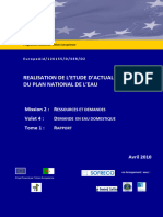 M2 - V4 - Tome 1 - Rapport Demande Eau Domestique - Version Provisoire