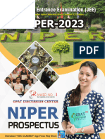 Niper - 2023 - Syllabus