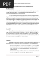 Fundamentación: Álgebra, Geometría Analítica Y Cálculo Numérico 2019