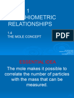 Structure 1.4 Stoichiometry