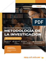 Metodología de La Investigación: Programa Especializado en