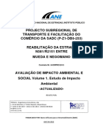 Sadc Sub Regional Transport and Trade Facilitation Project Mozambique Section Esia Vol1-Eia Mueda - Nabungale Road