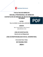 Contestacion de Obligacion de Dar Suma de Dinero Oswaldo