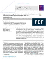 15 - Kim 2018 - Experimental Investigation On The Effect of The Condenser Length On The Thermal Performance of A Micro Pulsating Heat Pipe