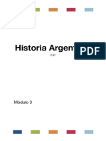 Historia Argentina Módulo - 3