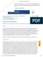 Circadian Clocks and Metabolism - PMC