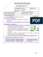 Guía Didáctica N°4: ¿Qué Aprenderemos? Objetivo de Aprendizaje