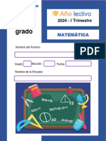 Examen I Trimestre Matemática 2024