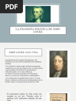 LA FILOSOFÍA POLÍTICA DE John Locke