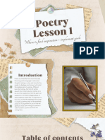 Poetry Presentation #1