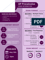 AP Precalculus Poster 8.5x11