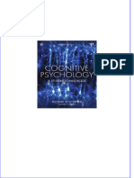 Immediate Download COGNITIVE PSYCHOLOGY A Student's Handbook All Chapters