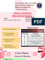 Consulta Preconcepcional - David Alegría - M8-002