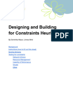 (Spotify - Design) - Designing and Building For Constraints Heuristics Toolkit