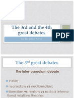 The 3rd and The 4th Great Debate