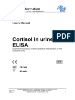 IFU DE2989 Cortisol in Urine ELISA 190311 M